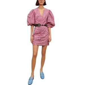 NWT Maje Floral print short  Dress size 40 US size M originally $495